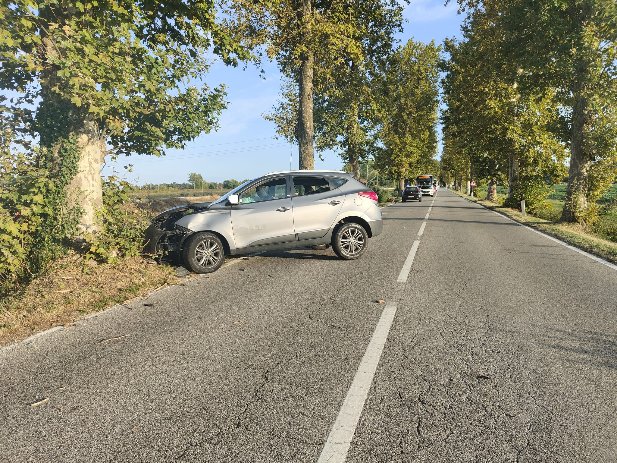 Immagine per Tamponamento a catena ad Aquileia, due ragazze finite in ospedale